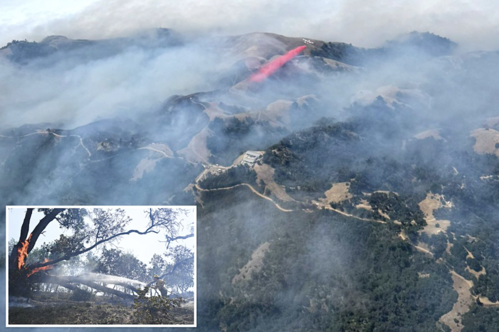 Timber Fire in Big Sur Grows to Over 25,000 Acres, Highway 1 Closure Extended