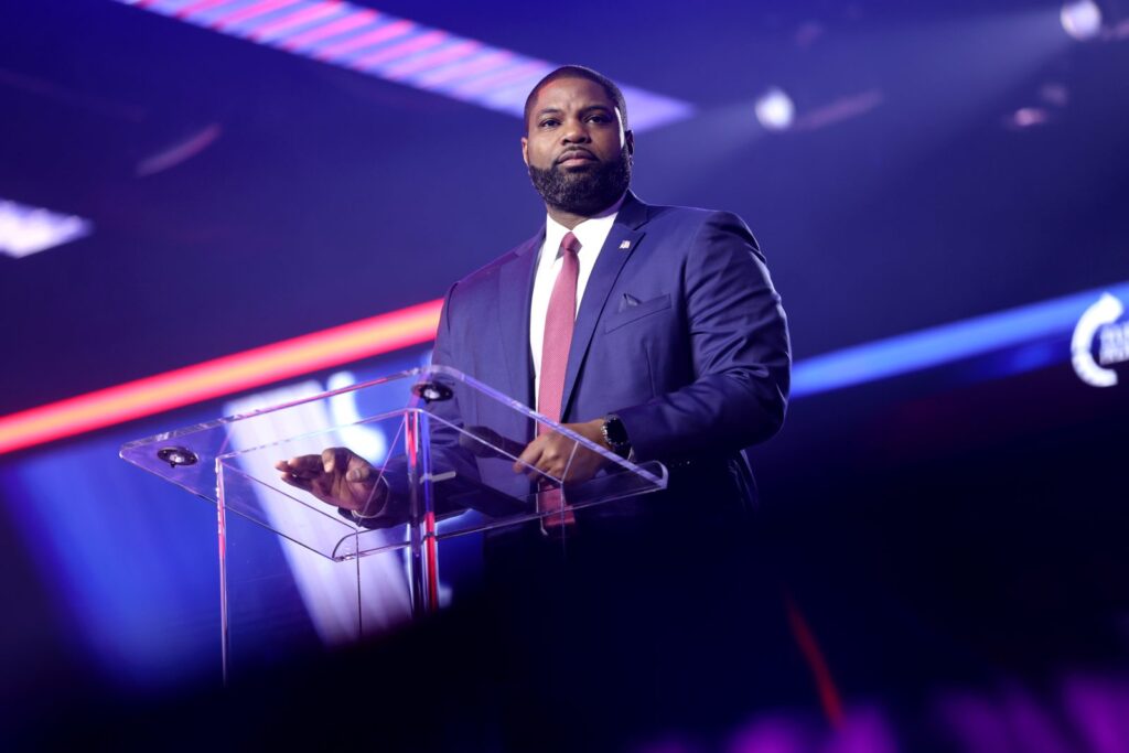 Rep. Byron Donalds, who says Florida can train homegrown workers to replace Haitian healthcare employees losing legal status