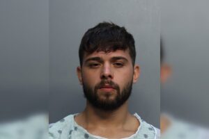 Booking photo of Vito Cacciapaglia, taken at the hospital where he was being treated, released by Miami-Dade Corrections