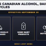 US to Ban Canadian Alcohol, Dairy and Large Motorcycles Starting September 29: Who Actually Feels It