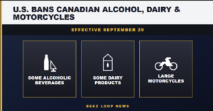 US to Ban Canadian Alcohol, Dairy and Large Motorcycles Starting September 29: Who Actually Feels It