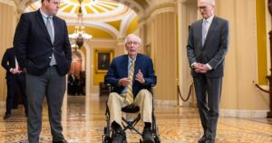 Mitch McConnell returns to Capitol Hill after monthslong absence