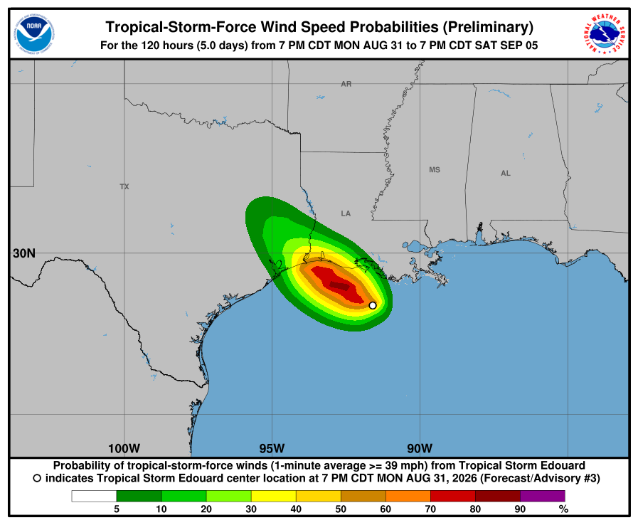 Setting expectations for Tropical Storm Edouard and the greater Houston area