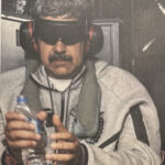 Nicolas Maduro aboard the USS Iwo Jima after his capture; his lawyers now argue head-of-state immunity should end the drug trafficking case against him