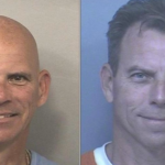 Erik Menendez (right) and Lyle Menendez (left) in booking photos from Richard J. Donovan Correctional Facility in San Diego