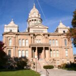 The Miami County Courthouse in Troy, Ohio