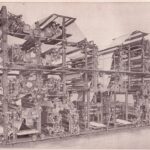 A vintage web offset printing press, representing a weekly roundup of news