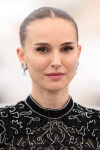 Natalie Portman appearing at a film festival red carpet event