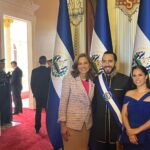 Rep. María Elvira Salazar with El Salvador President Nayib Bukele