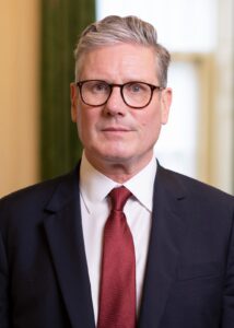 Keir Starmer, former UK prime minister, in his official portrait