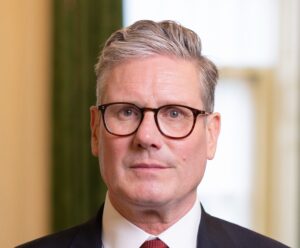 Keir Starmer, former UK prime minister, in his official portrait