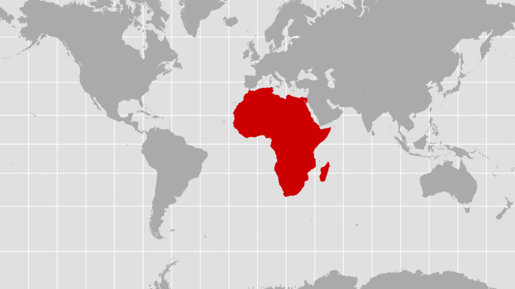 The U.N. backs a new world map showing Africa in its true relative size