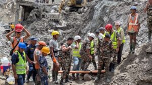 Live updates: Rescues underway as two workers pulled alive more than a week after Nepal-China floods