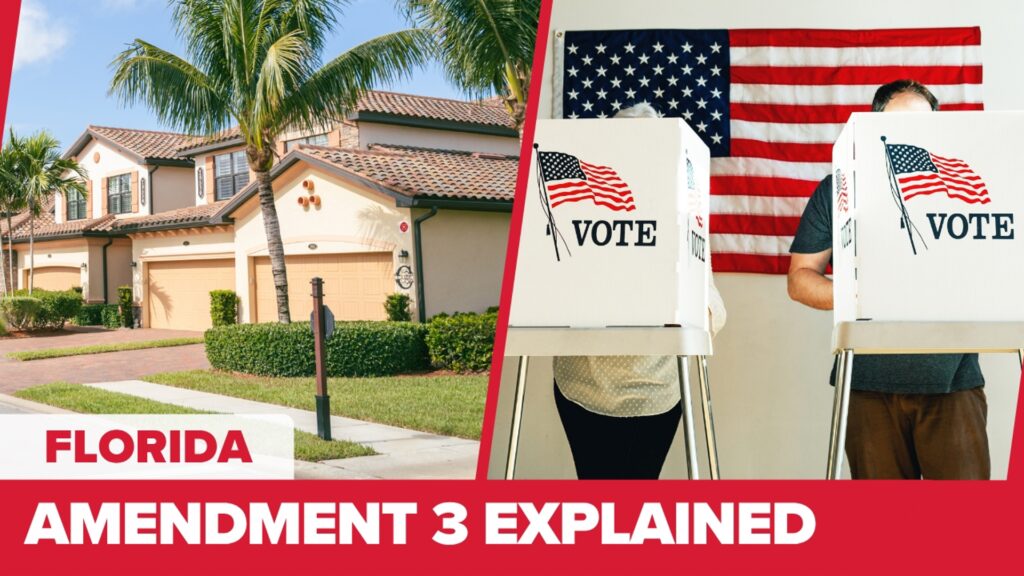 Florida Amendment 3: What a Yes or No Vote Means for Your Property Taxes, and Who Pays If It Passes