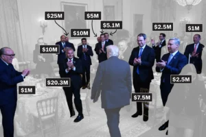 Leaked List Shows Who Paid for Trump’s $333 Million Ballroom: Nvidia, Apple and a Pardoned Banker’s Daughter