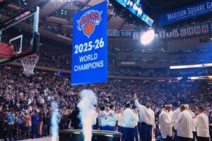 The Knicks Raised Their Championship Banner, Then Lost to LeBron James and the 76ers, 106-100