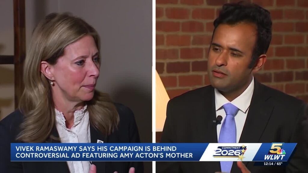 Vivek Ramaswamy Ran an Ad Starring Amy Acton’s Estranged Mother. DeWine Wants It Down. Trump and Vance Say Keep It Up.
