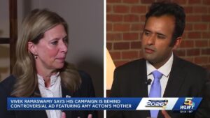 Vivek Ramaswamy Ran an Ad Starring Amy Acton’s Estranged Mother. DeWine Wants It Down. Trump and Vance Say Keep It Up.