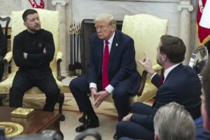 Trump Says It May Be Time for Zelenskyy to ‘Get Somebody Else to Negotiate’ as Ukraine Says U.S. Is Holding Up Missiles
