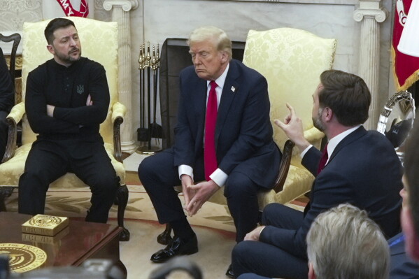 Trump Says It May Be Time for Zelenskyy to ‘Get Somebody Else to Negotiate’ as Ukraine Says U.S. Is Holding Up Missiles