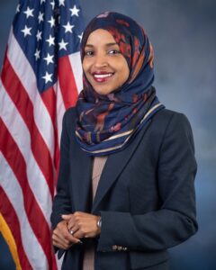 Rep. Ilhan Omar official portrait