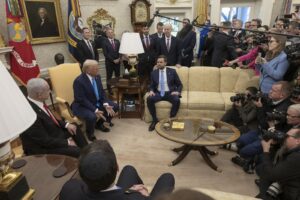 Trump and Netanyahu at the White House