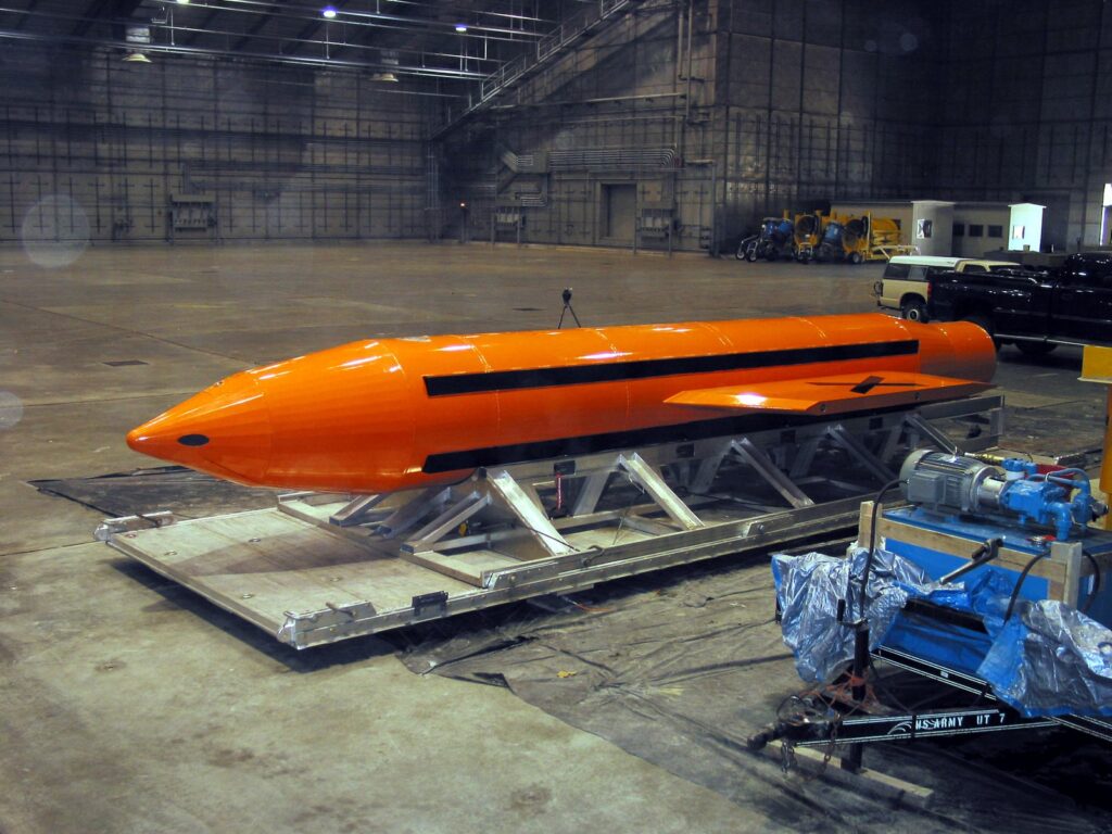 GBU-43/B MOAB bomb