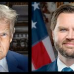 Trump and Vance official portraits